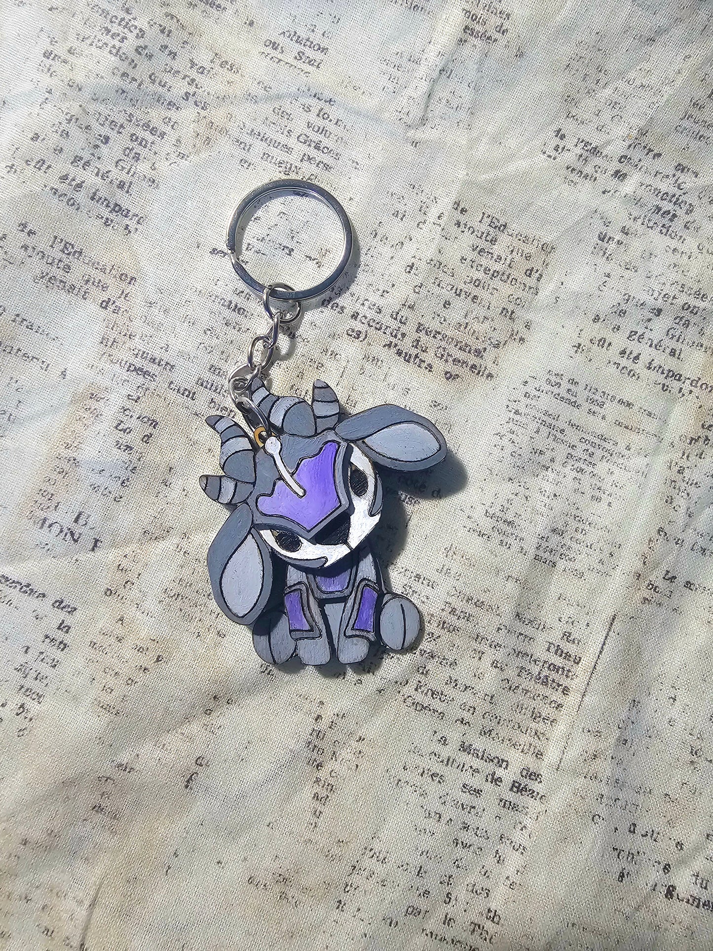 Palia Inspired Plush Keychain Charm Kinetic Art