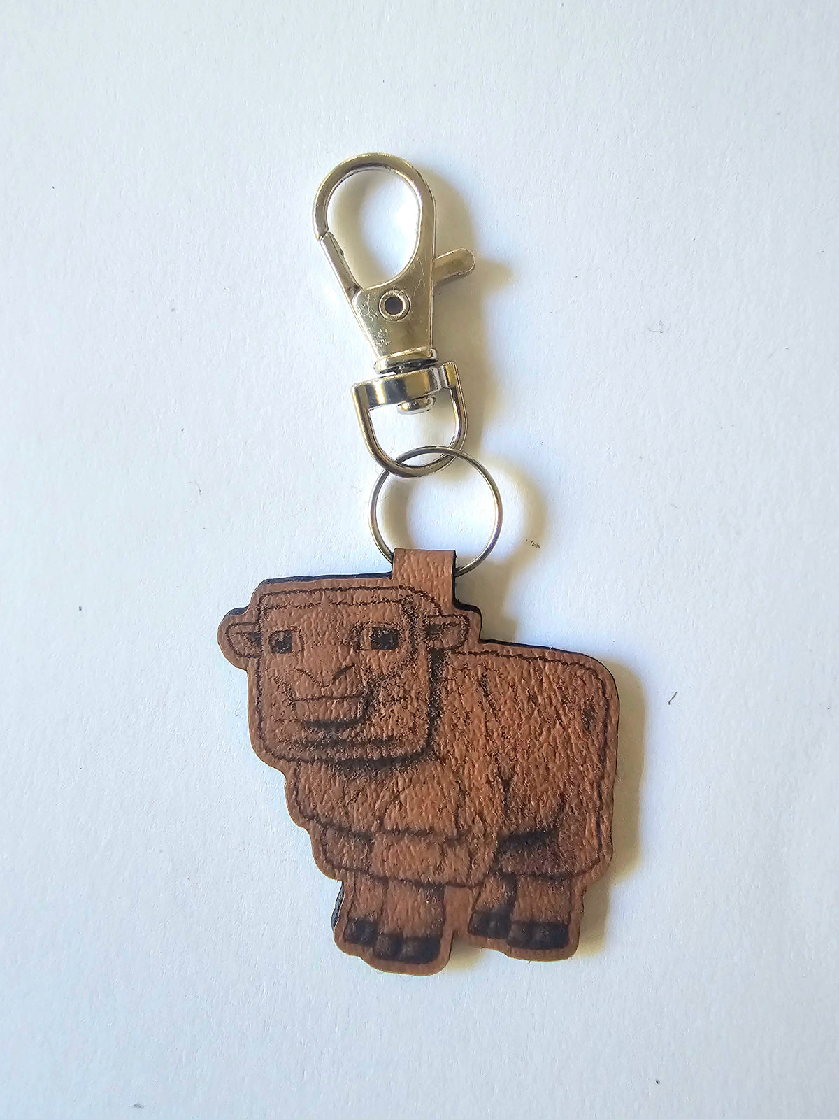 Minecraft The Movie Keychains/Bag Charms Faux leather