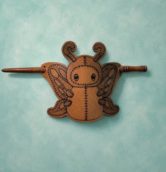Shimmerfly Plushie Hair Slide  Palia Inspired by WitchSoul Hair Stick