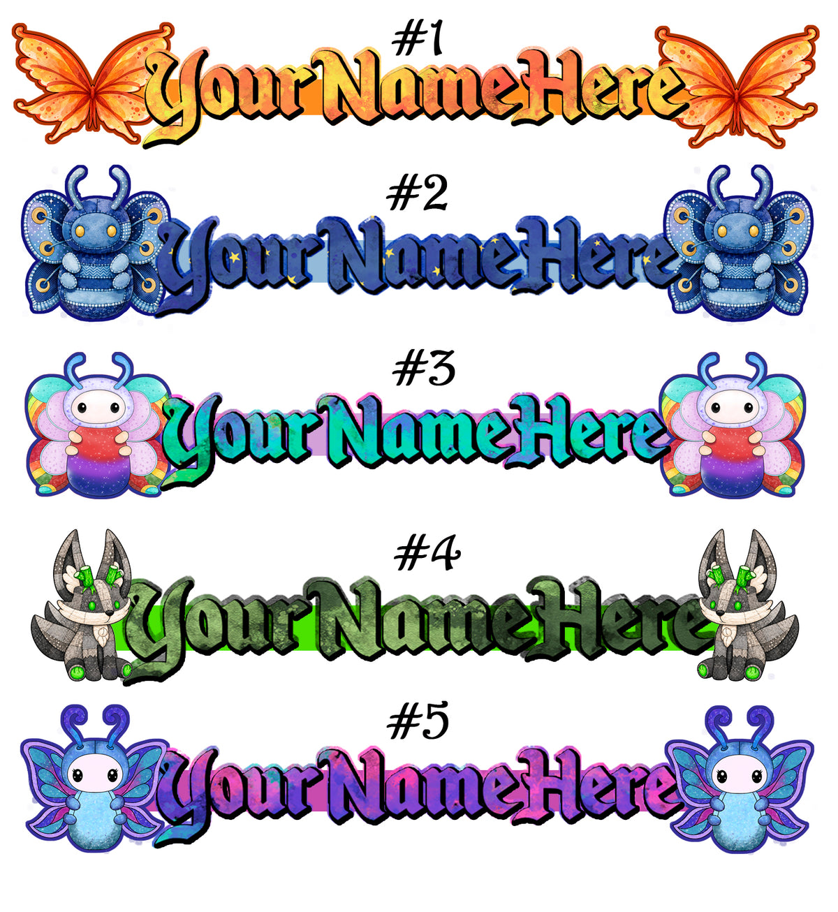 Palia Inspired Magnet Multilayered Nameplate