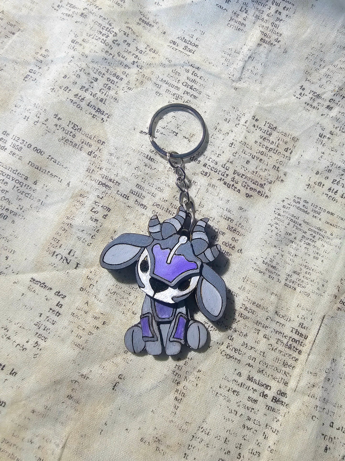 Palia Inspired Plush Keychain Charm Kinetic Art